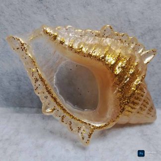 ArteLovers regalos hechos a mano por mujeres artesanas · · Tienda de para ArteLovers Market Concha de resina epoxi