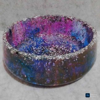 Bowl artesanal de resina epoxi
