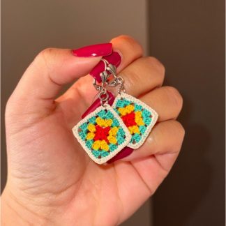 Pendientes Granny Beige