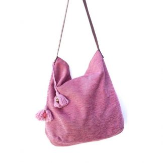 Bolso de tela hecho a mano