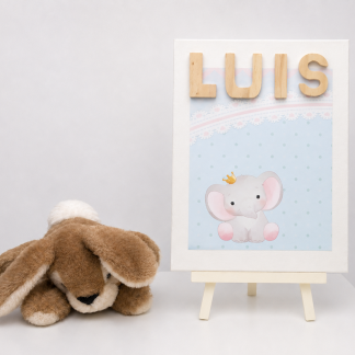Lienzo Colección Dulces Sueños - *ELEFANTE*