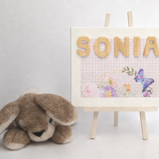 ArteLovers regalos hechos a mano por mujeres artesanas · · Tienda de para ArteLovers Market Lienzo Colección Dulces Sueños - *BUTTERFLY*