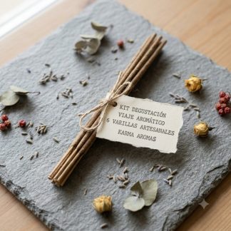 Kit Degustación "Viaje Aromático" – Surtido de 6 Inciensos Artesanales