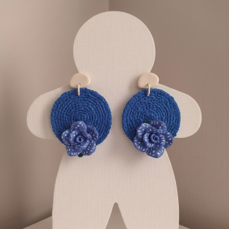 Pendientes colección FERIA - "Azules de verano"